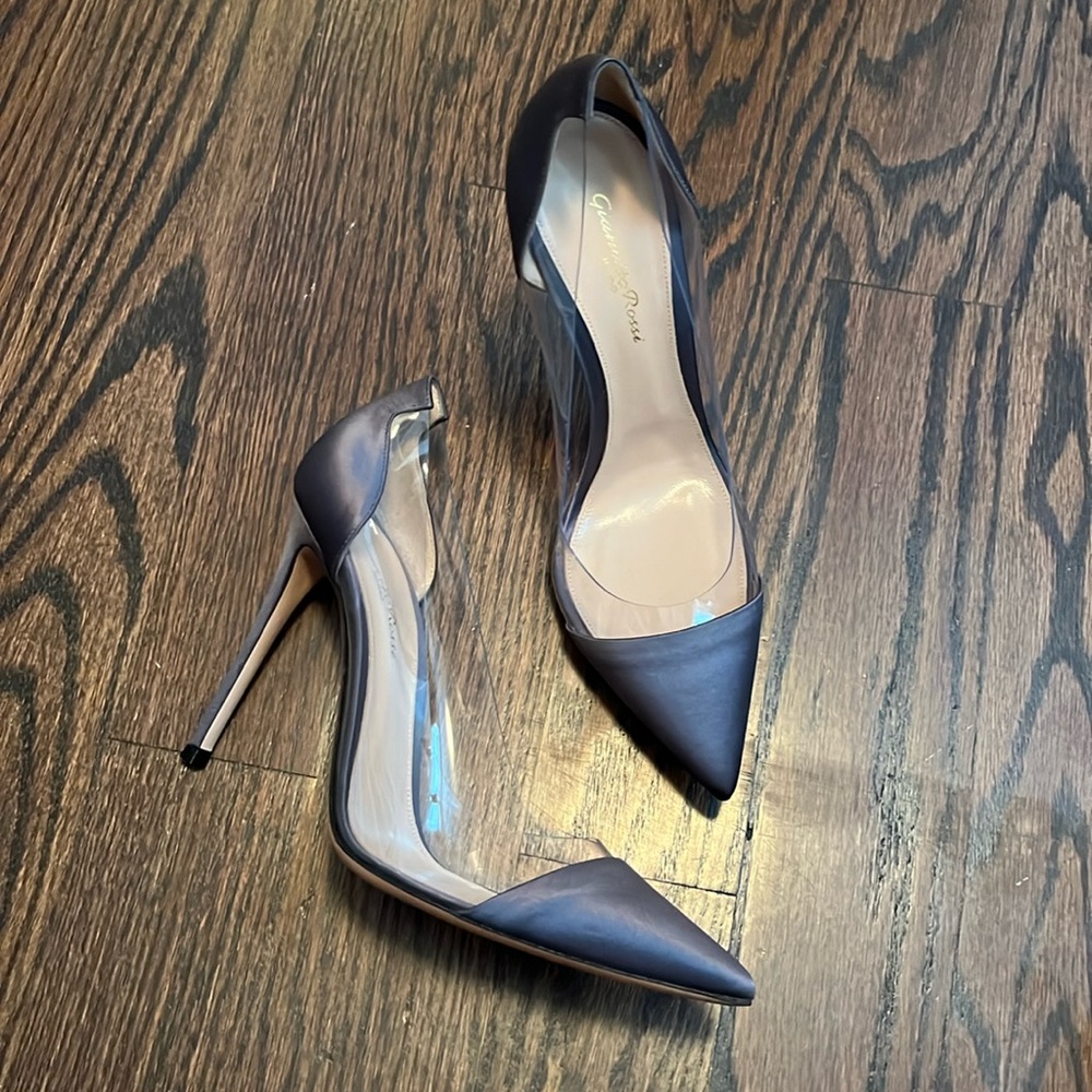 Gianvito Rossi Plexi Pumps - Picture 1 of 6